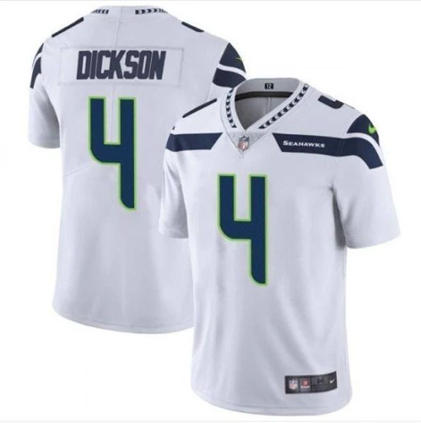 Men Seattle Seahawks #4 Michael Dickson Nike White Limited NFL Jersey->seattle seahawks->NFL Jersey